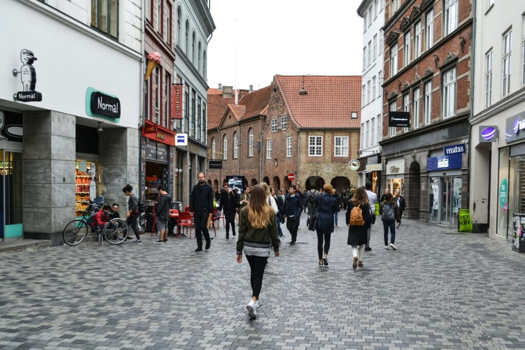 Des personnes au Danemark