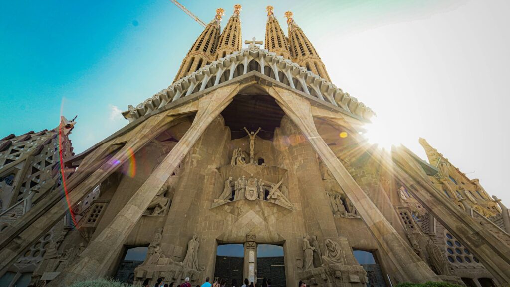 De Sagrada Familia-kerk in Barcelona