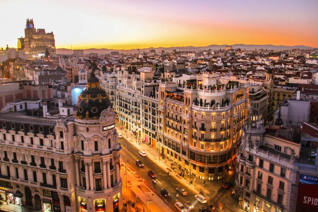 Vie nocturne à Madrid