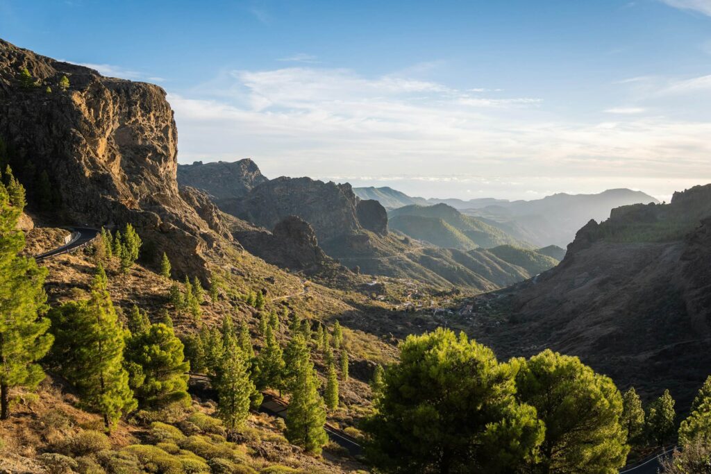 Mooie bergen op Gran Canaria
